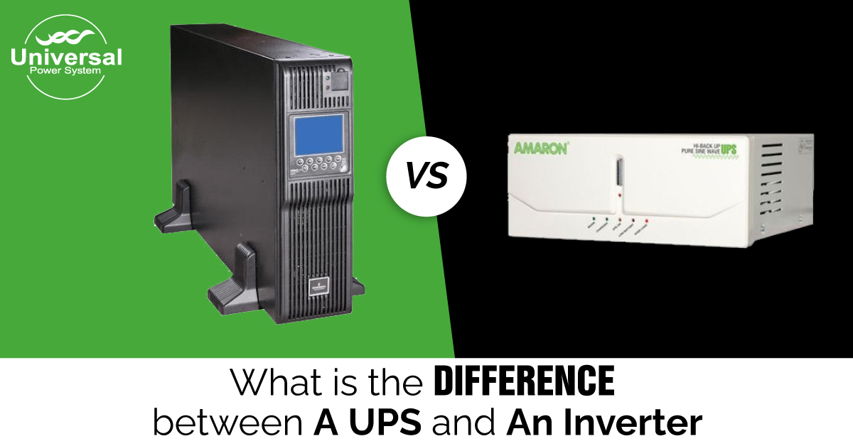 What Is The Difference Between A UPS And An Inverter